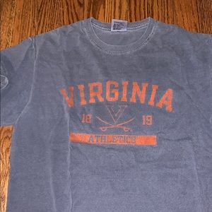 Comfort colors blue/gray Virginia T-shirt